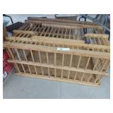 Vtg. Wooden Turkey Crate