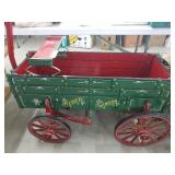 Original Reproduction Reber Paint Decorated Wagon