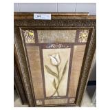 Pair of  Decorative Floral Prints