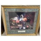 Large Basket of Flowers Print