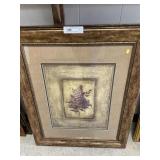 (2) Matching Frames of Floral Prints