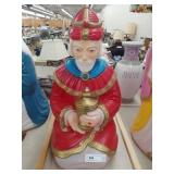 Vtg. Blow Mold Wise Man