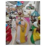 Vtg. Blow Mold Wise Man