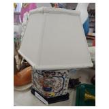 Contemporary Porcelain Oriental Light