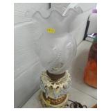 Vtg. Metal Table Lamp