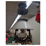 Vtg. Metal Victorian Hanging Light