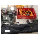 Bag Chair, Ext. Cord, Lanc. Tourist Books, Metal