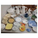 Ironstone, Plates, Chinaware, etc.