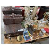 Household Decor- Mini Suitcases, Statues, etc.