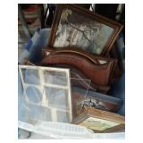 Tote of Frames & Prints