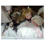 Box of Collector Dolls