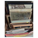 Box of Prints & Pictures