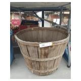 Large Vtg. Basket & Cheese Box