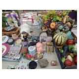 Decorative Items, Cats Meow Houses, etc.