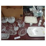 Clear Glass Bowls, Wine Glasses, etc.