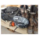 Motocross Helmets, Boots, Fishing Rods,