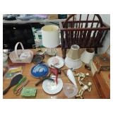 LG Flat Screen TV, Cigar Boxes,