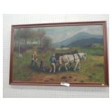 Oil on Board- "The Clearing"