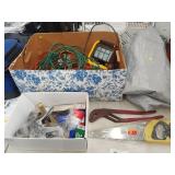 Ext. Cords, Tarp, Misc. Tools
