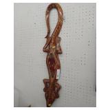 Wooden Decorative Lizard
