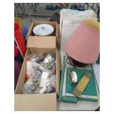 Clothing Buttons, Records, Prints, Waste Can,