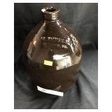 Brown Glazed 1 Gallon Stoneware Jug