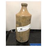 Vtg. Stoneware Glazed Ink Bottle