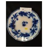 Ironstone Blue Transfer Plate