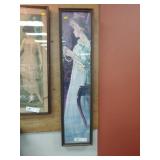 Victorian Broadside Print of Lady