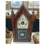 Vintage Steeple Form Mantel Clock