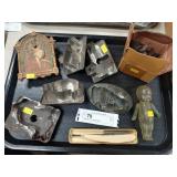 Selection of Tin Cookie Cutters, etc.