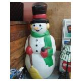 Vintage Blow Mold Snowman