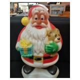 Vintage Blow Mold Santa