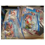 4 Sets of Legos in Plastic Bags