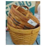 2 Longaberger Baskets