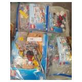 4 Sets Legos in Plastic Bags