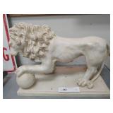 Molded Plastic Lion