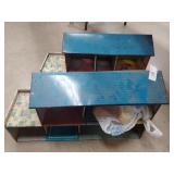 2 Tin Doll Houses