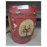 Wooden Painted Nail Keg