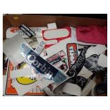 Selection of Various Brand Name Stickers