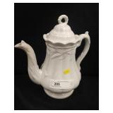 White Ironstone Pitcher