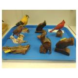 8 Contemporary Carved Birds