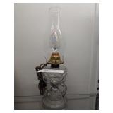 Pattern Glass Fluid Lamp