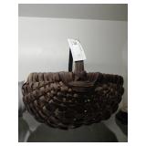 Wooden Woven Basket