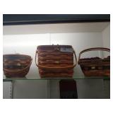 3 Longaberger Baskets