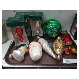 Selection of Contemporary Christmas Ornaments