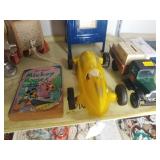 Vintage Wind-up Tether Car