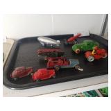 Selection of Vintage Metal Toys