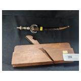 Vtg. Molded Plane and Letter Opener