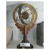 Modern Wooden Sphere Globe